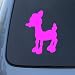 RUDOLPH SILHOUETTE - Christmas Santa Vinyl Car Decal Sticker #1737 | Vinyl Color: Pin...