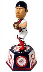 Boston Red Sox Jason Varitek Bobblehead Clock