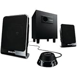 New High Quality PHILIPS SPA1312/27 MULTIMEDIA SPEAKER 2.1 (COMPUTER SPEAKERS)