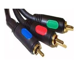 1.5m RGB Component Video HD Cable Lead YpbPr GOLD 5ft