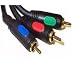 1.5m RGB Component Video HD Cable Lead YpbPr GOLD 5ft
