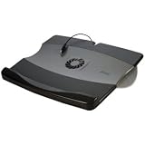 Xbrand Lap Lounge Notebook Stand w/ USB Cooling Fan Laptop Cooling Station