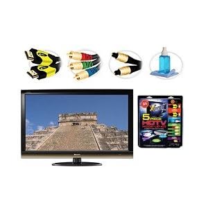 Sharp LC46E77U - AQUOS 46 + High-performance HDTV Hook-up & Maintenance Kit
