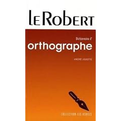 Dictionnaire d'orthographe