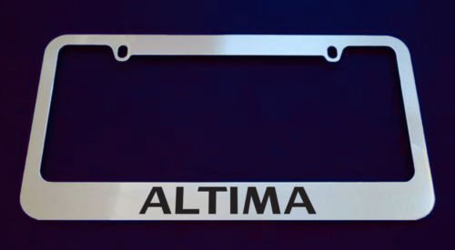Nissan Altima Chrome License Plate Frame (metal)