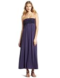 Design History Womens Rosette Tube Maxi Dress
