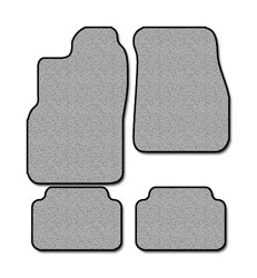 Lincoln Mark VIII Simplex Carpeted Custom-Fit Floor Mats - 4 PC Set - Medium Gray (1993 1994 1995 1996 1997 1998 93 94 95 96 97 98)