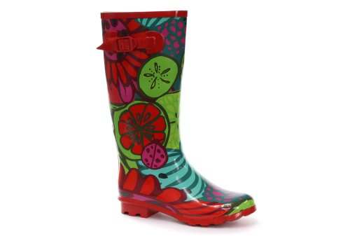 Tropical Fruit Print Welly Womens Wellington Boots product image