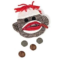 SCHYLLING SOCK MONKEY COIN PURSE