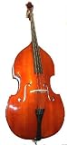 Merano 4/4 Size String Bass with Bag,Bow,Adjustable Bridge+2 Sets of Strings+Music Stand+Metro Tuner