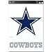 DALLAS COWBOYS REMOVABLE CAR TRUCK WINDOW WALL DECAL SET (2)