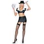 2PC Gangster Girl Sexy Holiday Party Costume