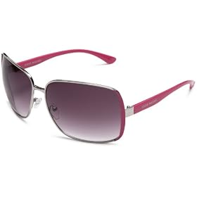 Steve Madden Womens S5124 Metal Sunglasses