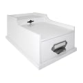 2 Slot Charging Station with 1 Drawer