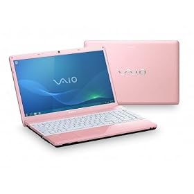 Sony VPCEB3E1E/PI VAIO 15.5 Inch Notebook (Intel Premium Processor, 3GB, 320GB HDD, DVD SuperMulti Drive, 0.3 Megapixel Webcam, Bluetooth, Genuine Windows 7 Home Premium) - Pink