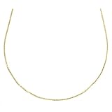 14k Yellow Gold Cable-Link Chain Necklace, 20