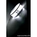 Box Halogen Wall or Ceiling Light - Circle Finish: Blue, Bulb type: Halogen
