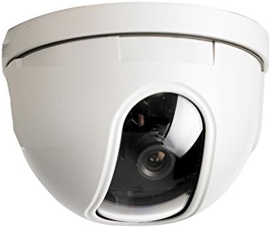 Analog Camera CA-3100W | 700TVL, Discreet White Mini Dome Security Analog Camera; it works great for office, home, shops and retail stores; The camera works for any cctv digital video recorder (DVR)