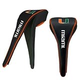 Miami Hurricanes College NCAA Logo Single Magnetic Golf Driver Headcover