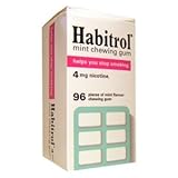 (2) Habitrol Nicotine Gum 2 Boxes MINT Flavour 4mg - 96 Pieces in each box
