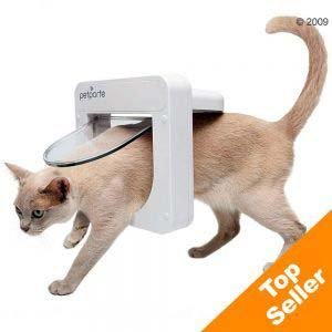 Petsafe - Chatière Petporte Smartflap à Puce électronique Mur Blanc