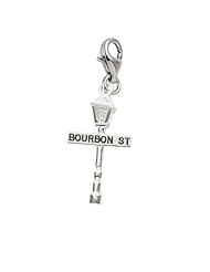 Rembrandt Charms Bourbon Street Lamp Post Charm with Lobster Clasp