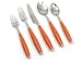 Kitchen & Housewares : Fiesta Persimmon 5-Piece Flatware Set, Service for 1