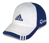 adidas Tour Progression White Indigo Cap (Color=White Indigo,Size=L XL) by adidas Golf