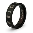 Black PVD Stainless Steel Ring (Sizes 9-12)