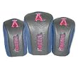 Los Angeles Angels of Anaheim Mesh Golf Barrel Head Cover Set - Baseball Sports Merchandise