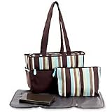 Nicolas Brown Diaper Tote Bag by Nicolas