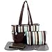 Nicolas Brown Diaper Tote Bag