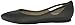 crocs Women's Rio Ballet Flat, Black/Platinum, 9 M US