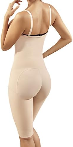Moldeate 12005 Push UP and Tummy Control Shapewear with Convertible Straps Long Legs