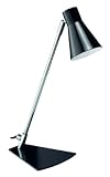 Trio-Leuchten 573110102 Energiespar-Tischleuchte 1xGU10 7W Spirale Reflektor innen weiß schwarz glänzend/chrom