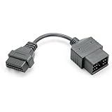 Goliton&reg; OBD OBD2 16 Pin Connector Diagnostic Adapter For Toyota 17 Pin