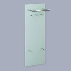 Wandgarderobe LENNA Glas Wei�