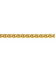 14KT Yellow Wheat 2.1mm Bracelets Length = 7