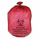Quality Product By Unimed-Midwe, Inc. - Biohazard Wae Bag 20-25 Gallon 50 Red