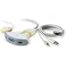 Belkin 2-Port Switch 2 mit Fernbedienung f�r PC USB Audio