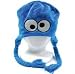 Sesame Street Cookie Monster Furry Laplander Ski Hat