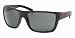 PRADA SPS 03L Sunglasses SPS03L Black 1BO-1A1 Shades