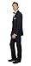 Alain Dupetit Men's Black Tuxedo