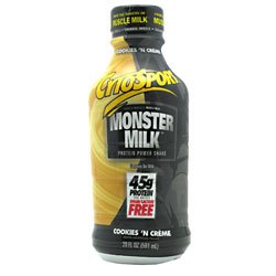 Cytosport Monster Milk, Cookies N Creme, 20 Ounce, 12-Count