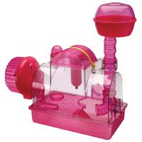 Hamster Gerbil Pink Princess Castle Large