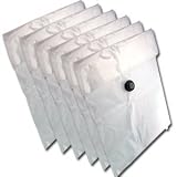 eSecure - 6 x Pack Sac de rangement Aspirateur Pour Economise LEspace Vetements