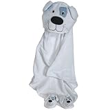Kingsley Dog Robe with Matching Dog Slippers