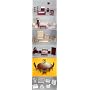 DOLLS HOUSE FURNITURE SET OF 6 ROOMS/ 37 PIECE SET/ NEW