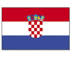 Top Qualität – Flagge KROATIEN Hrvatska Croatia Fahne, 90 x 150 cm, EXTREM REIßFEST, Keine BILLIG-CHINAWARE, Stoffgewicht ca. 100 g/m², sehr robust, extra starke Messing-Ösen – mehrfach umlaufend genäht, ideal als Hissflagge Hissfahne für Innen/Außen, für Haus, Garten zur Deko