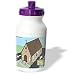 Rich Diesslins Funny Religious Light Cartoons - Drive-Through Church - Water Bottles
